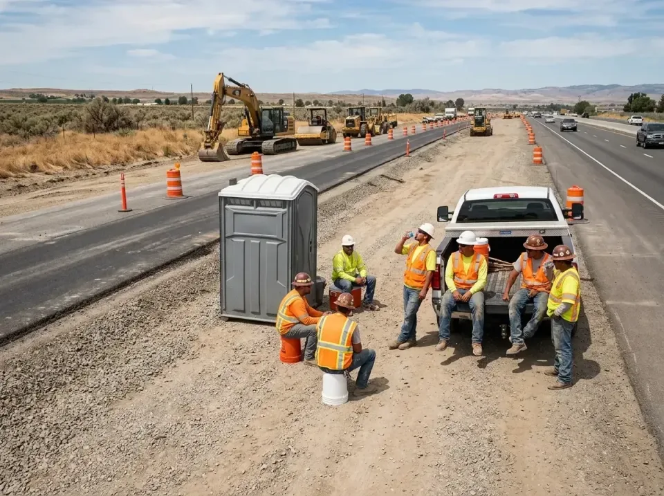 highway-road-construction-crew-007 — frequently asked questions, Porta Potty and Restroom Rentals in Carroll, IA